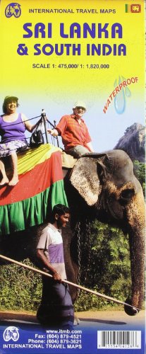 Stock image for 1. Sri Lanka & South India 1:475,000/1:1,820,000 2008*** (International Travel Maps) for sale by Blindpig Books