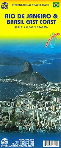 Stock image for Rio De Janeiro City/Brasil East Coast Itm Map (Wp): 1:12,500 for sale by GF Books, Inc.