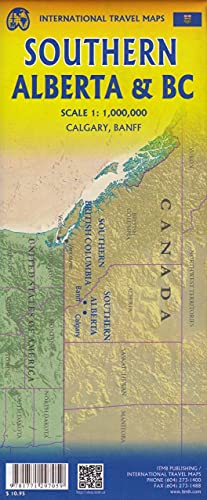 Beispielbild fr British Columbia South itm r/v (r) scale: 1/900 (International Travel Maps) zum Verkauf von WorldofBooks
