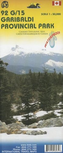 9781553418931: Garibaldi Provincial Park (092G15 - MAMQUAM MOUNTAIN/092J02)