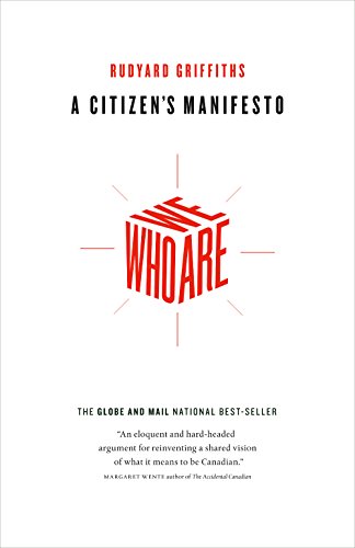 Imagen de archivo de Who We Are: A Citizen's Manifesto a la venta por Companion Books