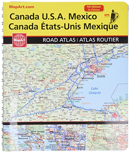 Beispielbild fr Canada USA Road Atlas zum Verkauf von Zoom Books Company