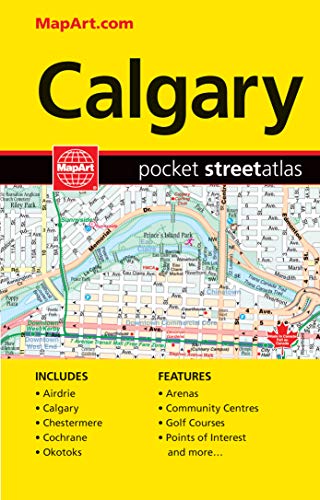 Beispielbild fr Calgary AB, Pocket Street Atlas zum Verkauf von SecondSale