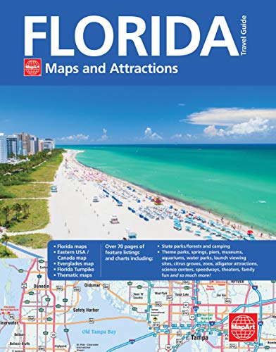 Beispielbild fr Florida Travel Guide maps & Attractions zum Verkauf von Books Unplugged