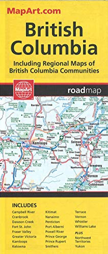 Stock image for British Columbia, Road Map for sale by GF Books, Inc.