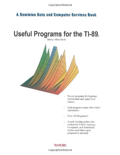 9781553697817: Useful Programs for the Ti-89