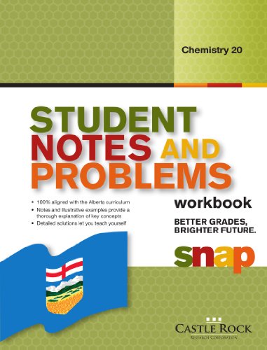 Beispielbild fr Student Notes and Problems Chemistry 20 zum Verkauf von Better World Books: West