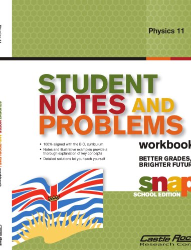 Imagen de archivo de Student Notes and Problems Physics 11 a la venta por Irish Booksellers