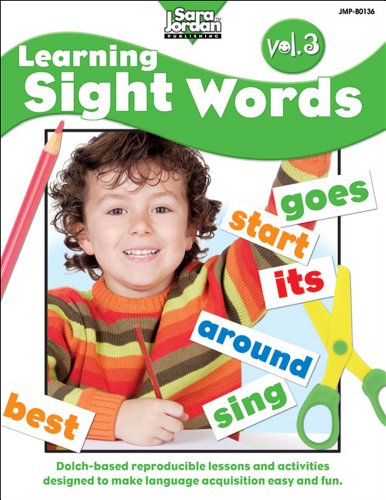 9781553861003: Learning Sight Words: Ready-to-use Reproducible Worksheets and Exercises, Content-based Units Making Language Aquisition Easy and Fun, Vol. 3