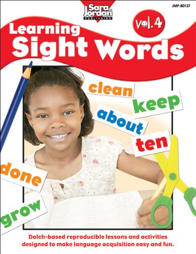 9781553861010: Learning Sight Words Resource Book: Volume 4