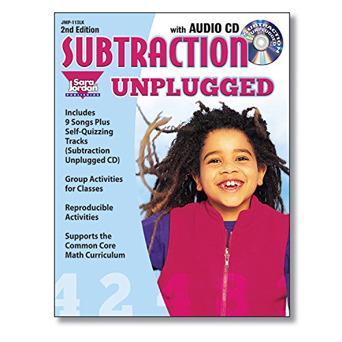 Stock image for Subtraction Unplugged - 2nd Edition, Reproducible Resource / Lyrics Book with Audio CD (Math Unplugged) for sale by HPB-Ruby