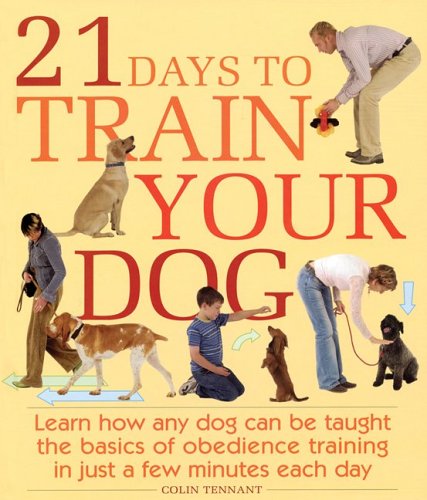 Imagen de archivo de 21 Days to Train Your Dog : Learn How Any Dog Can Be Taught the Basics of Obedience Training in Just a Few Minutes Each Day a la venta por Better World Books