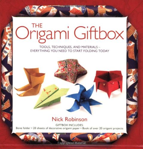 Beispielbild fr The Origami Giftbox: Tools, Techniques, and Materials -- Everything You Need to Start Folding Today [With Bone Folder & Decorative Origami Paper and P zum Verkauf von ThriftBooks-Atlanta