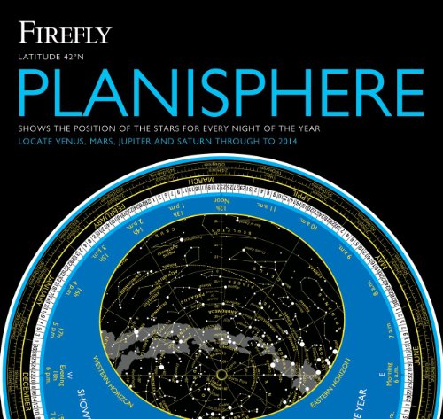 9781554077786: Firefly Planisphere: Latitude 42 Degrees North