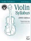 Beispielbild fr Violin Syllabus: The Royal Conservatory of Music Official Examination Syllabus zum Verkauf von HPB-Ruby