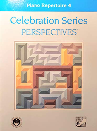 Beispielbild fr Piano Repertoire 4 (Celebration Series Perspectives) zum Verkauf von Zoom Books Company