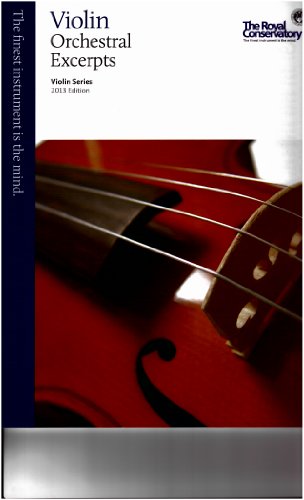 Beispielbild fr VE41 - Violin Series: Orchestral Excerpts 3rd Edition zum Verkauf von Your Online Bookstore