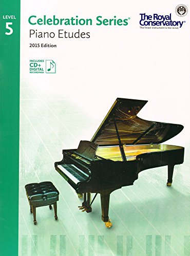 Beispielbild fr C5S05 - Royal Conservatory Celebration Series - Piano Etudes Level 5 Book 2015 Edition by Royal Conservatory (2015-04-01) zum Verkauf von WorldofBooks