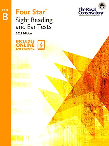 Imagen de archivo de 4S0B - Royal Conservatory Four Star Sight Reading and Ear Tests Level Prep B Book 2015 Edition a la venta por SecondSale