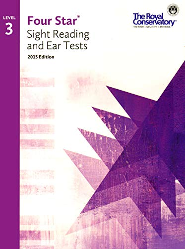9781554407446: 4S03 - Royal Conservatory Four Star Sight Reading and Ear Tests Level 3 Book 2015 Edition by Boris Berlin and Andrew Markow (2015-04-01)