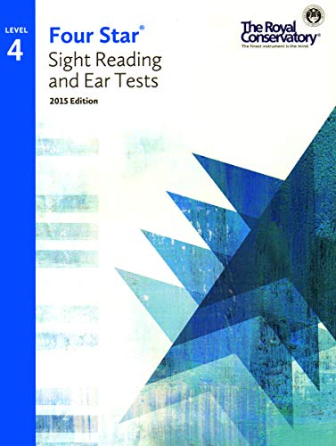 9781554407453: 4S04 - Royal Conservatory Four Star Sight Reading and Ear Tests Level 4 Book 2015 Edition by Boris Berlin and Andrew Markow (2015-04-01)