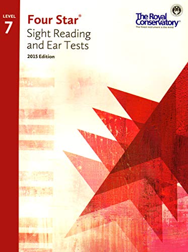 9781554407484: 4S07 - Royal Conservatory Four Star Sight Reading and Ear Tests Level 7 Book 2015 Edition