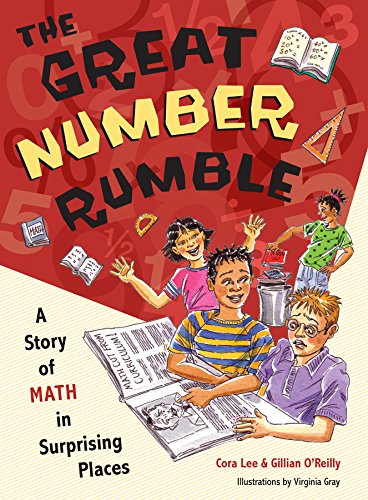 Beispielbild fr The Great Number Rumble: A Story of Math in Surprising Places zum Verkauf von More Than Words