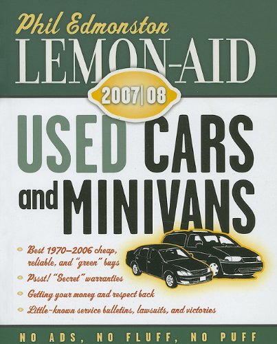 Imagen de archivo de Lemon-Aid : Used Cars and Minivans a la venta por Better World Books