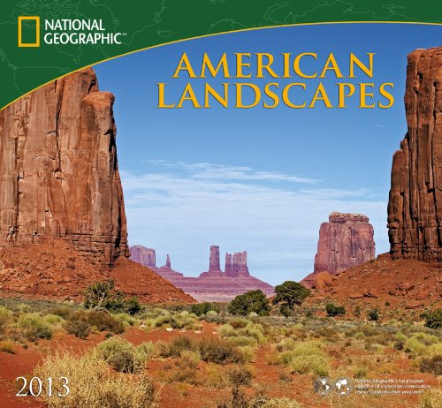 Beispielbild fr National Geographic American Landscapes 2013 Calendar zum Verkauf von medimops