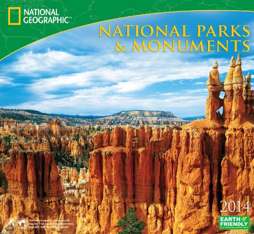 9781554566617: National Geographic National Parks & Monuments 2014 Calendar