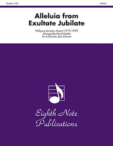 Alleluia (from Exultate Jubilate): Score & Parts (Eighth Note Publications) (9781554720491) by [???]