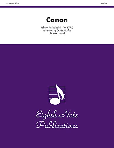 Imagen de archivo de Canon: Conductor Score & Parts (Eighth Note Publications) a la venta por Ergodebooks