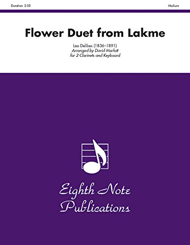 Stock image for Flower Duet (from Lakme): Part(s) (Eighth Note Publications) for sale by Magers and Quinn Booksellers