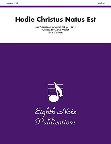 Hodie Christus Natus Est: Score & Parts (Eighth Note Publications) (9781554724598) by [???]