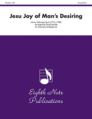 Imagen de archivo de Jesu Joy of Man's Desiring for Clarinet: Part(s) a la venta por Ergodebooks