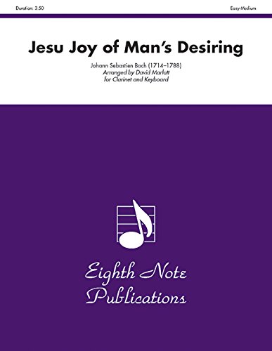 Stock image for Jesu Joy of Man's Desiring: Part(s) (Eighth Note Publications) [Soft Cover ] for sale by booksXpress