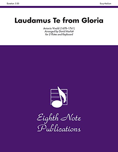 9781554725496: Laudamus Te: From Gloria (Eighth Note Publications)
