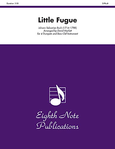 9781554725731: Little Fugue: Score & Parts (Eighth Note Publications)