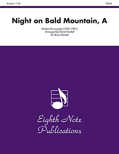 Beispielbild fr A Night on Bald Mountain: Score & Parts (Eighth Note Publications) zum Verkauf von Magers and Quinn Booksellers