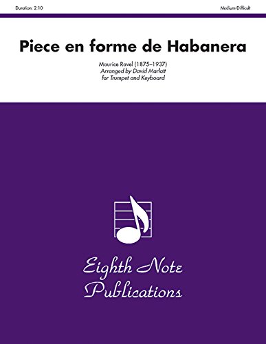 Beispielbild fr Piece en Forme de Habanera: Part(s) (Eighth Note Publications) zum Verkauf von Magers and Quinn Booksellers