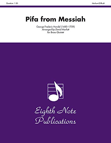 Pifa (from Messiah): Score & Parts (Eighth Note Publications) (9781554727636) by [???]