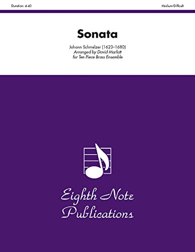 Stock image for Sonata: Score & Parts (Eighth Note Publications) for sale by Magers and Quinn Booksellers