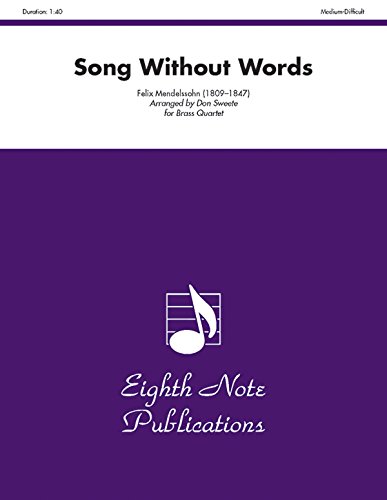 Song Without Words: Score & Parts (Eighth Note Publications) (9781554729449) by [???]