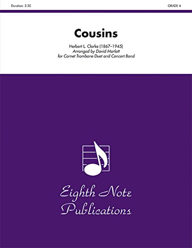 9781554732616: Cousins Score: Cornet and Trombone Duet and Concert Band, Conductor Score (Eighth Note)