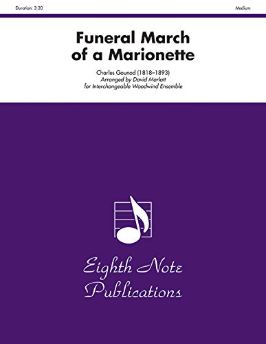 9781554733088: Funeral March of a Marionette: For Interchangeable Woodwind Ensemble, Score & Parts