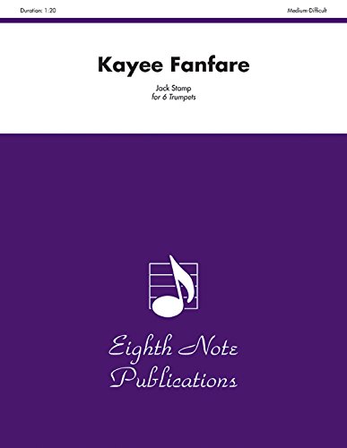 Kayee Fanfarefor 6 Trumpets (9781554733132) by [???]