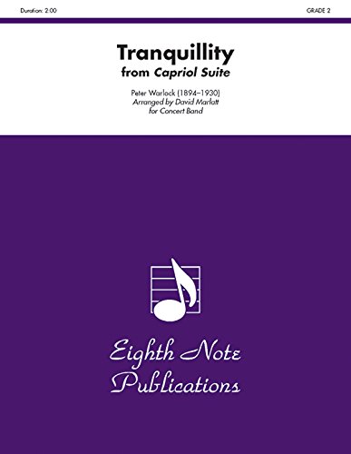 Tranquillity (from Capriol Suite): Conductor Score & Parts (Eighth Note Publications) (9781554734009) by [???]