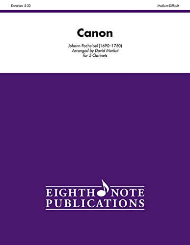 Canon: Score & Parts (Eighth Note Publications) (9781554734818) by [???]