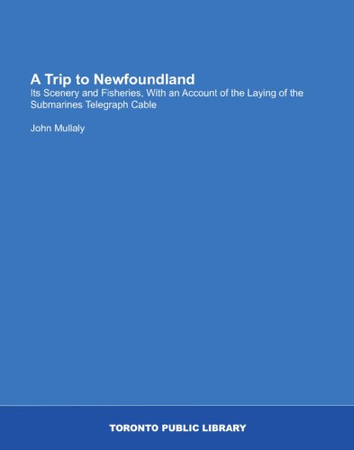 Stock image for A Trip to Newfoundland: Its Scenery and Fisheries, With an Account of the Laying of the Submarines Telegraph Cable for sale by Revaluation Books