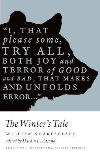 Stock image for The Winter's Tale : A Broadview Internet Shakespeare Edition for sale by Better World Books